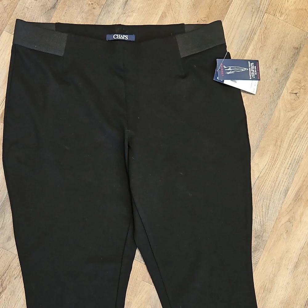 👖Chaps Black Icon Leggings